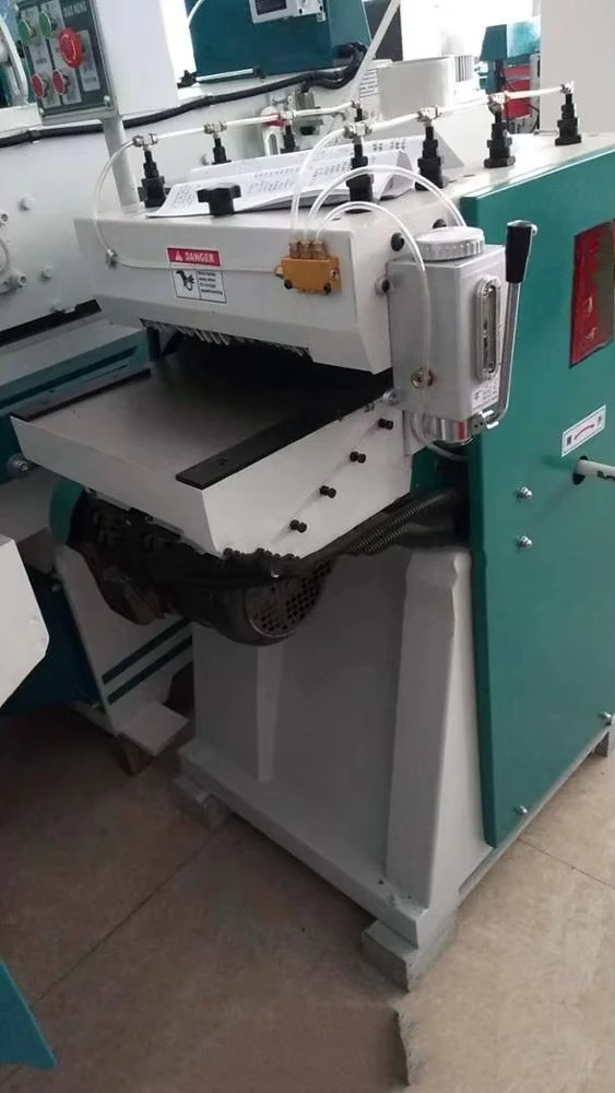 Double Sided Electric Wood Thickness Planer Portable, Automatic Combination Woodworking Seam Planer