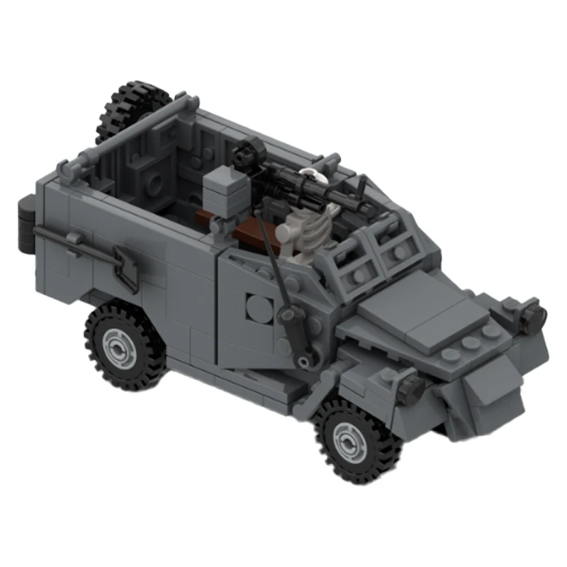 Military Vehicles Series BTR-40 Car MOC Building Block DIY Model Collection Experts Puzzle Education Brick Toys Birthday Gifts