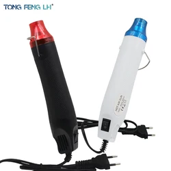 110V EU Round Plug  DIY Using Heat Gun Electric Power Tool Hot Air 300W Temperature Gun With Supporting Seat Shrink Plastic Tool