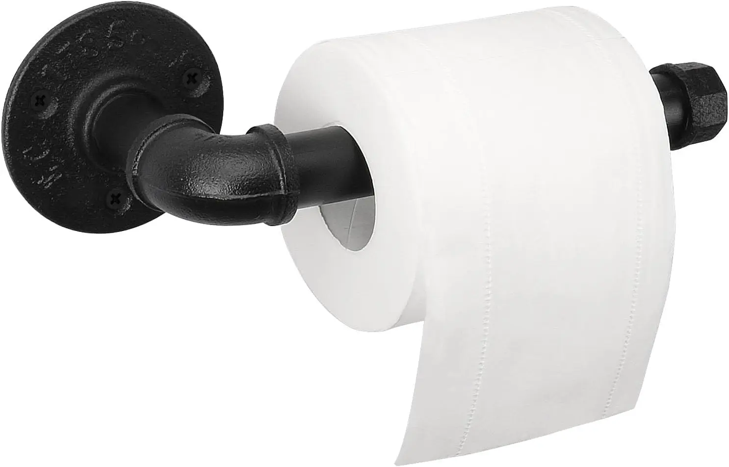 

Винтажный железный держатель для туалетной бумаги, прочный, в деревенском стиле, настенный, для ванной и кухни
