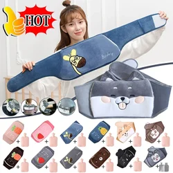 Cute Animal Hot Water Bottle Belt Women Portable Hand Warmer 1000ml Hot Water Bag Bottles For Girls Heater Home Warming Product