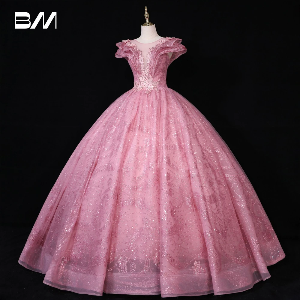 Long Sweet 15 16 Dresses Cocktail, Party, Prom, Stage Performance Formal Gowns Beading Ball Gown Evening Dress for Women