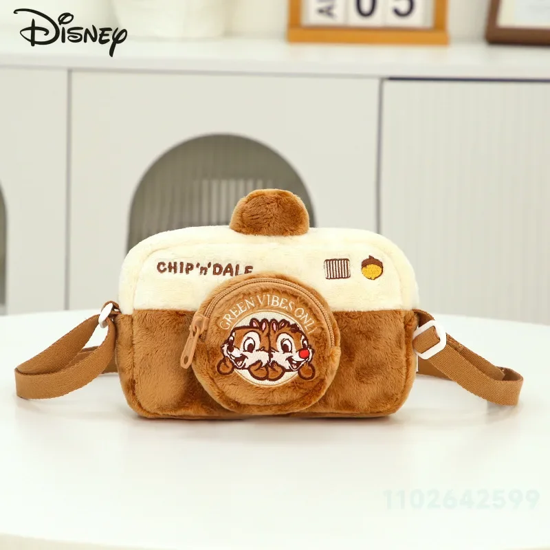 Disney 2025 ใหม่ผู้หญิงกระเป๋าตุ๊กตาแฟชั่นผู้หญิงคุณภาพสูงCrossbodyกระเป๋าการ์ตูนอเนกประสงค์ระเบิดสาวมินิกระเป๋า