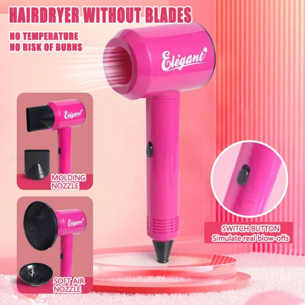 

9/13/17Pcs Princess Dress Up Hair Dryer and Haircut Kit Blow Dryer Curler Hair Salon Kit Bobby Pins Headband