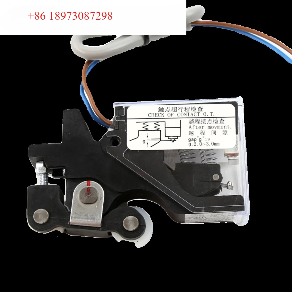 

Контакт двери лифта HKB-D, закрытый роликовый переключатель в сборе, черный кулачок, нормально открытый