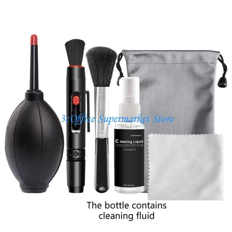 

E1PA Camera Lens Cleaner with Cleaning Liquid Lens Pen for Computer Keyboard