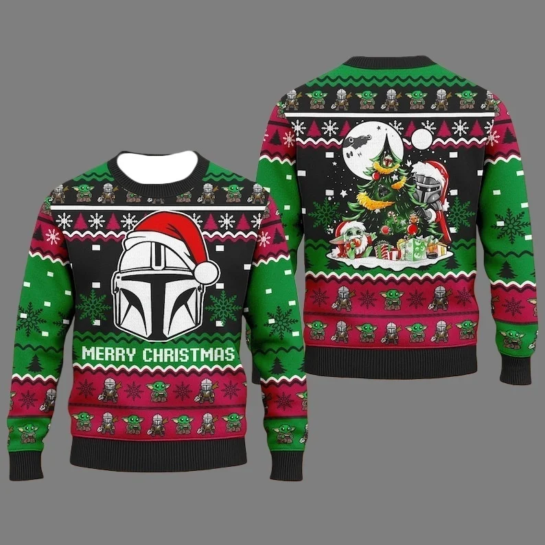 

Тема анимационного фильма Диснея, уродливый свитер для рождественской вечеринки, толстовка с круглым вырезом, увеличенный осенне-зимний топ для взрослых, новый стиль