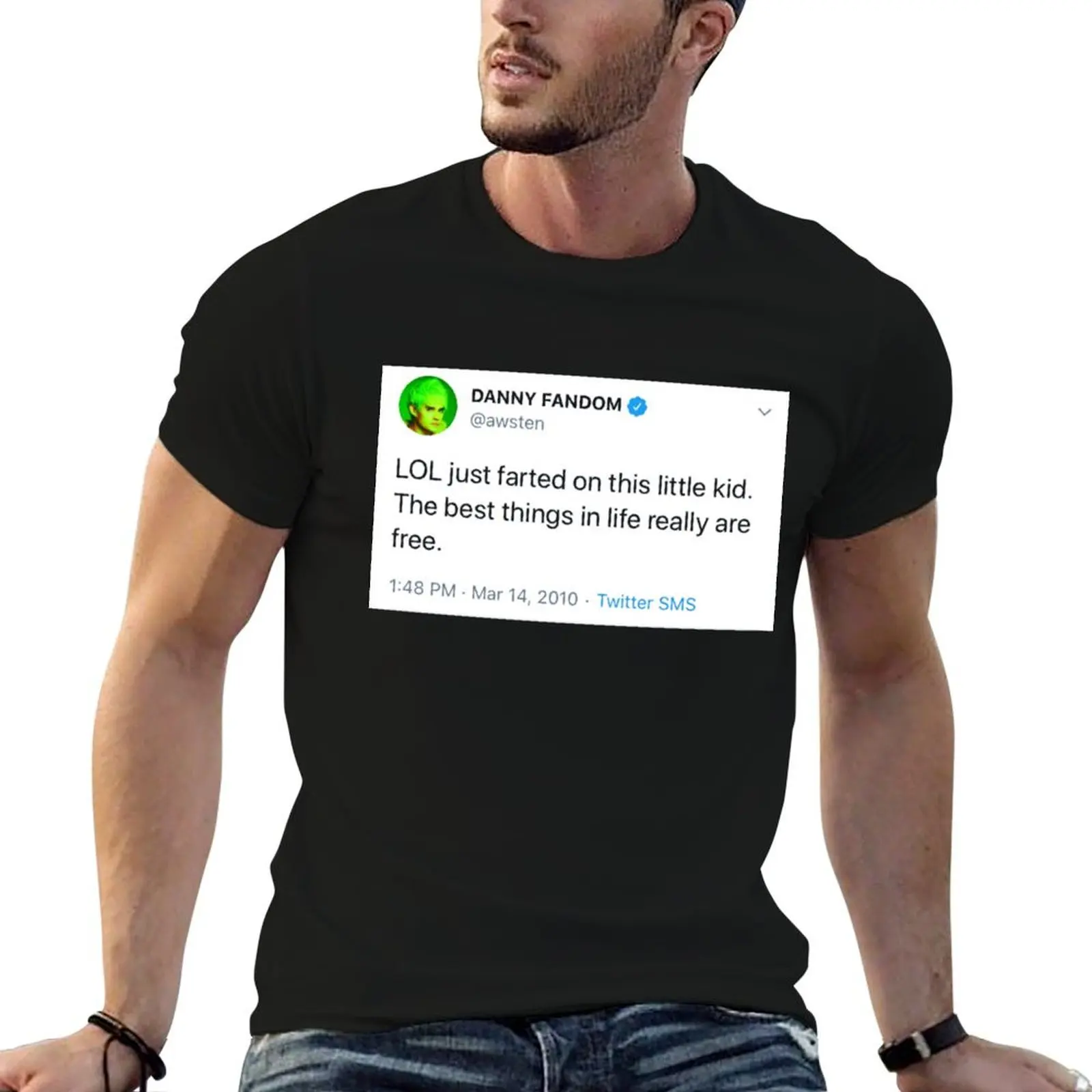 

Waterparks shirt luxury man heavy cotton Tweet Awsten shirt T-Shirt t man t