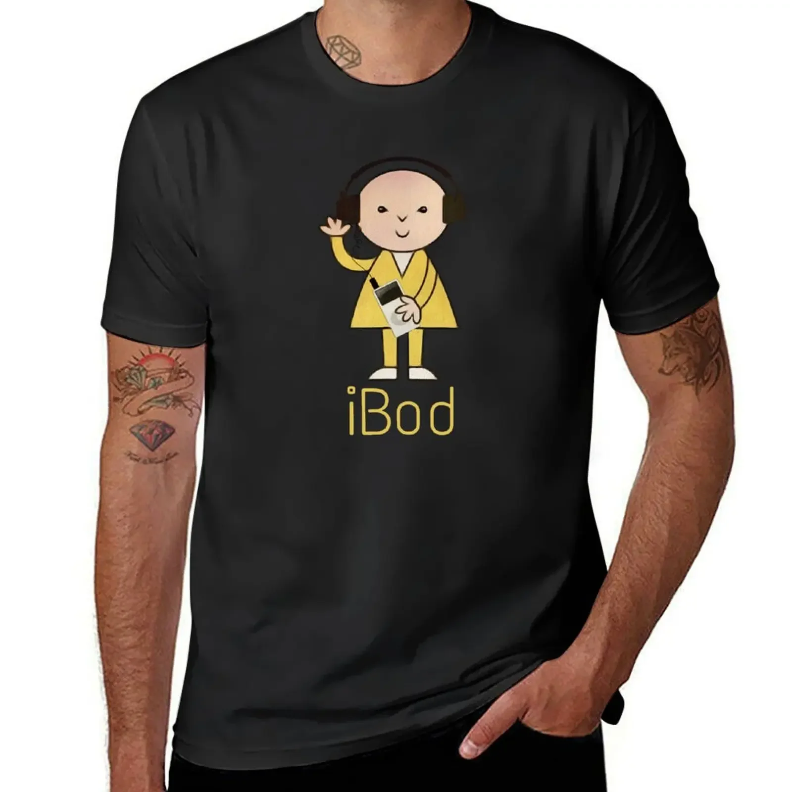 i Bod (ipod) T-Shirt kawaii clothes custom t shirt oversized t shirt shirts graphic tees plain white t shirts men