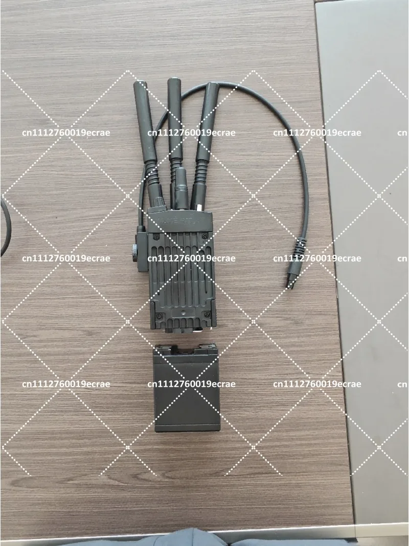 Tactical Walkie Talkie Shell Prop, Film TV Cosplay Accessory, CS Model Vest Decoration, Non Functional Radio Replica