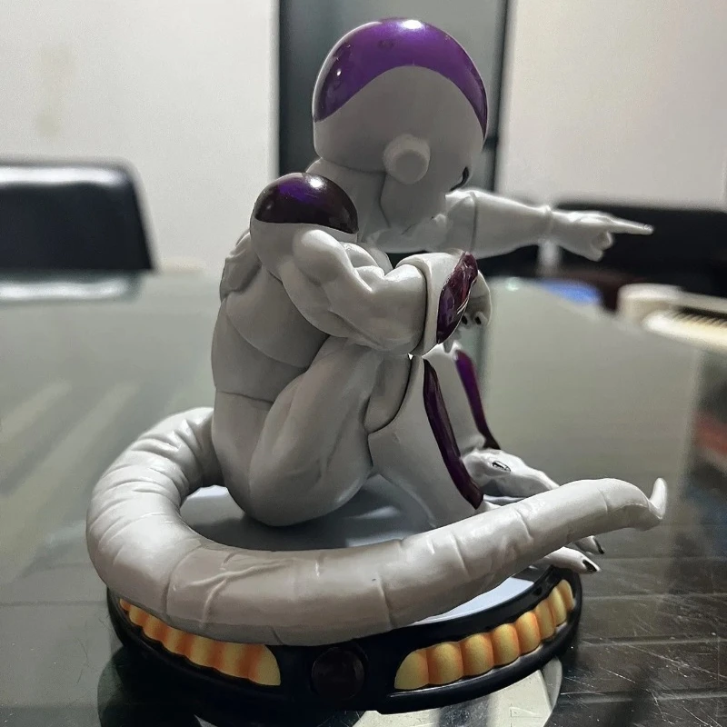 Bandai Banpresto Dragon Ball  FC Frieza  Sitting Posture PVC Plush Toy Peripheral Ornaments Trendy Play Anime Figure Model Model