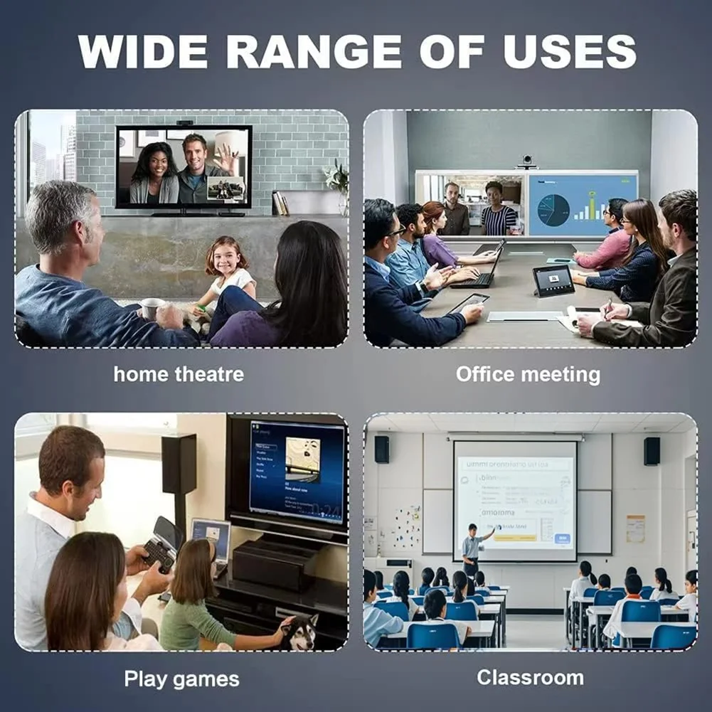 A003 Video Converter Switch Box 2-in-1-Out 8K@30Hz 4K@120Hz DisplayPort 1.4 Switcher for PC, Laptop, Monitor, Gaming, TV