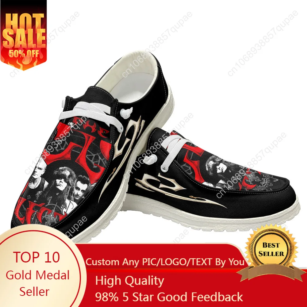 

The Cult Electric Group Band Casual Shoes Men Woman Flat Shoe Breathable Outdoor Lightweight Footwear Couple Custom Made Shoe