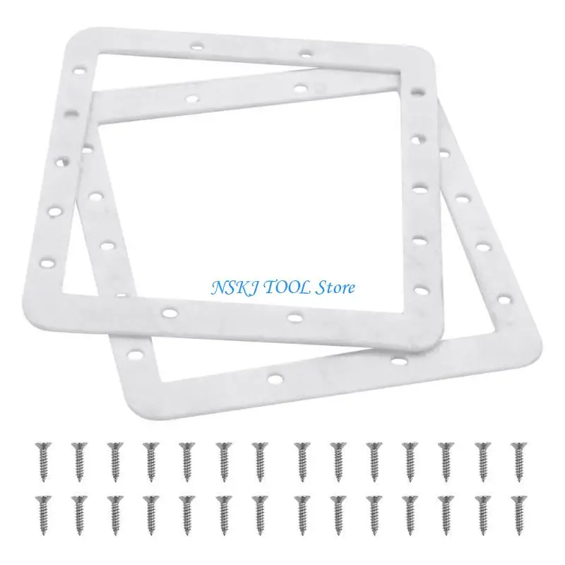 

L8RC 2PCS Bool Skimmer Grasmel Graincembers Уплотнения плавательный бассейн насос аксессуары для слива простые установки для на