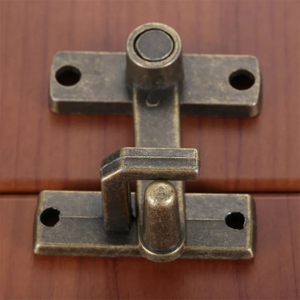 Door Lock Guard Latch Bolt Bronze Toggle Latch With Screws Sliding Window Door Lock Handle Metal Door Latch Home Hardware