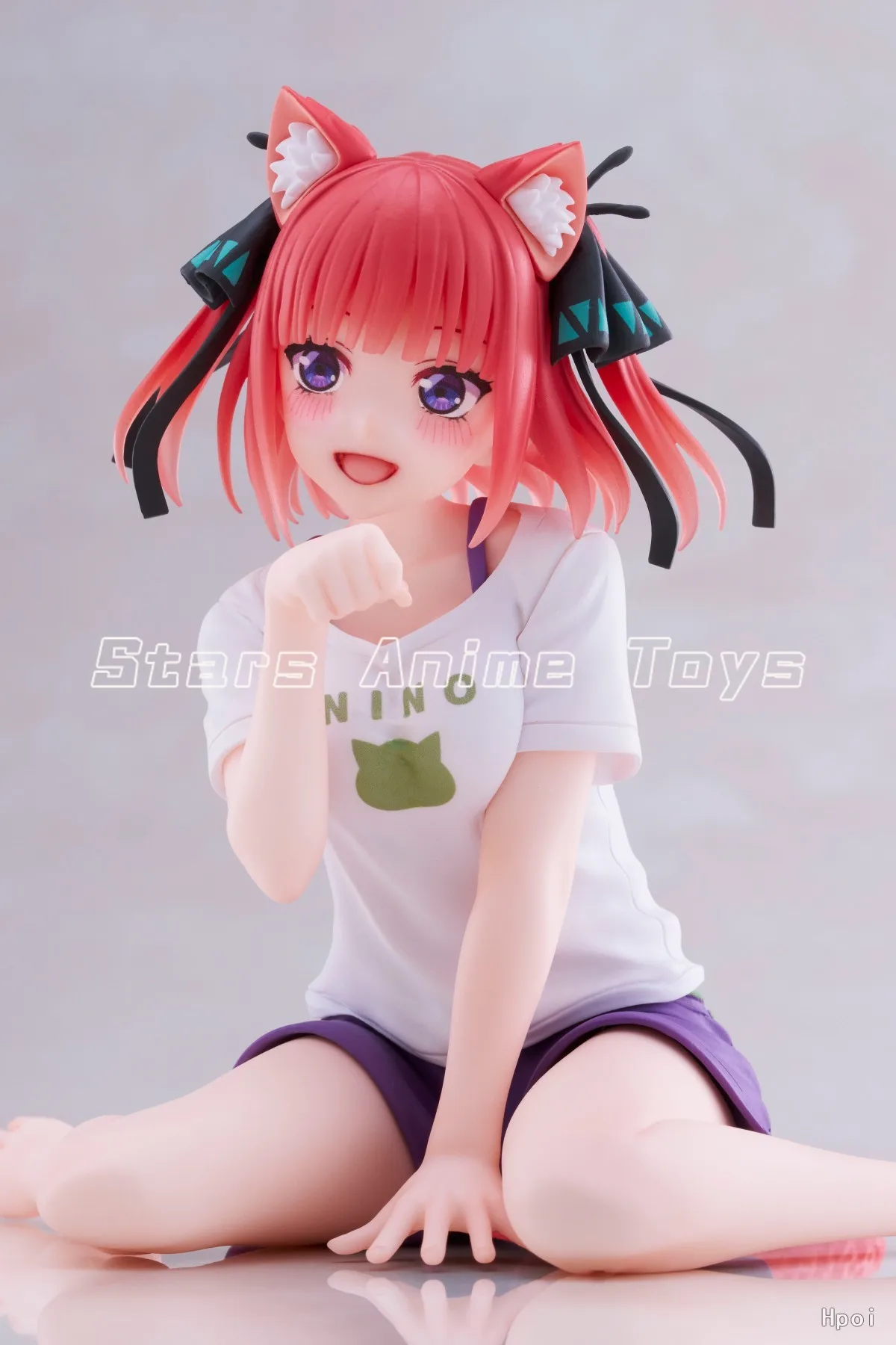 Original TAiTO Desktop Cute The Quintessential Quintuplets Nakano Nino Cat Home Clothing Toys Collection Model Animation Figure