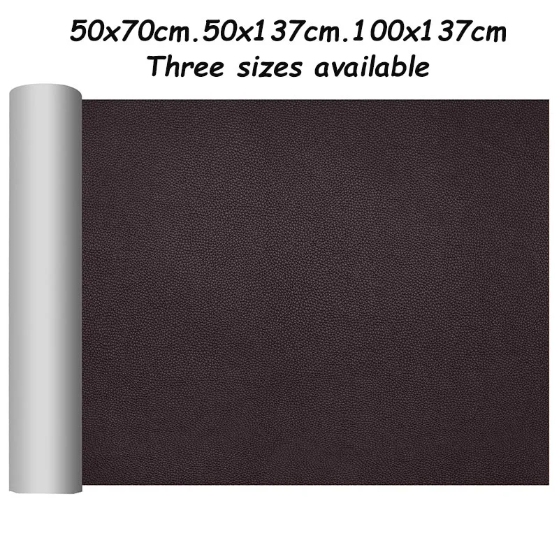 

100x137cm Self Adhesive Leather Repair Tape Sofa Furniture Sofa Car Seat Self Adhesive Patches Premium PU Vinyl Leather Repair