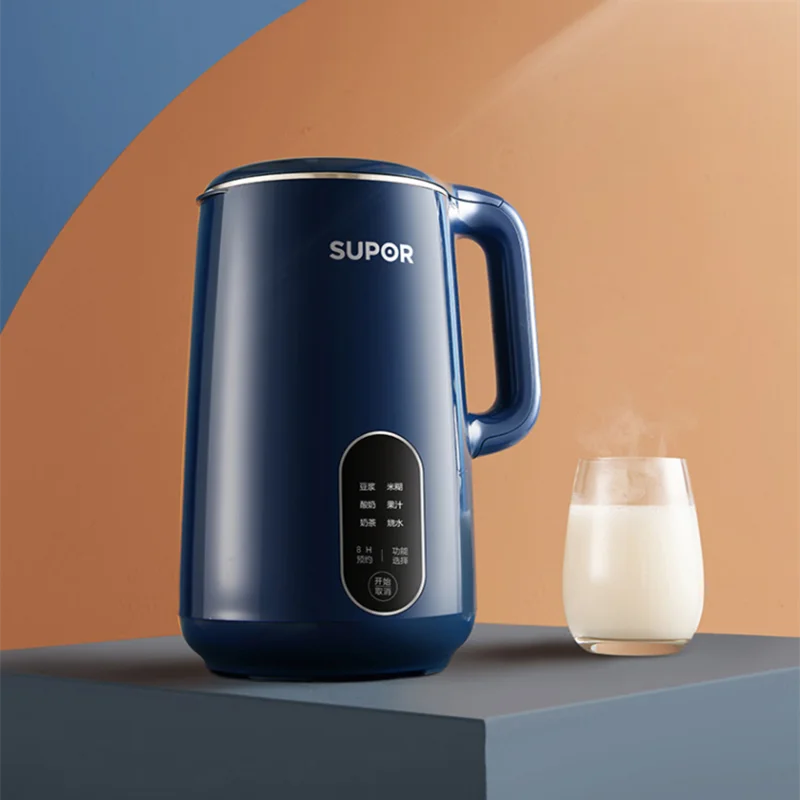 

SUPOR Soymilk Machine Mini Household Full-automatic Wall Breaking Blender Filter Free Appointment Mixer DJ10B-P19E