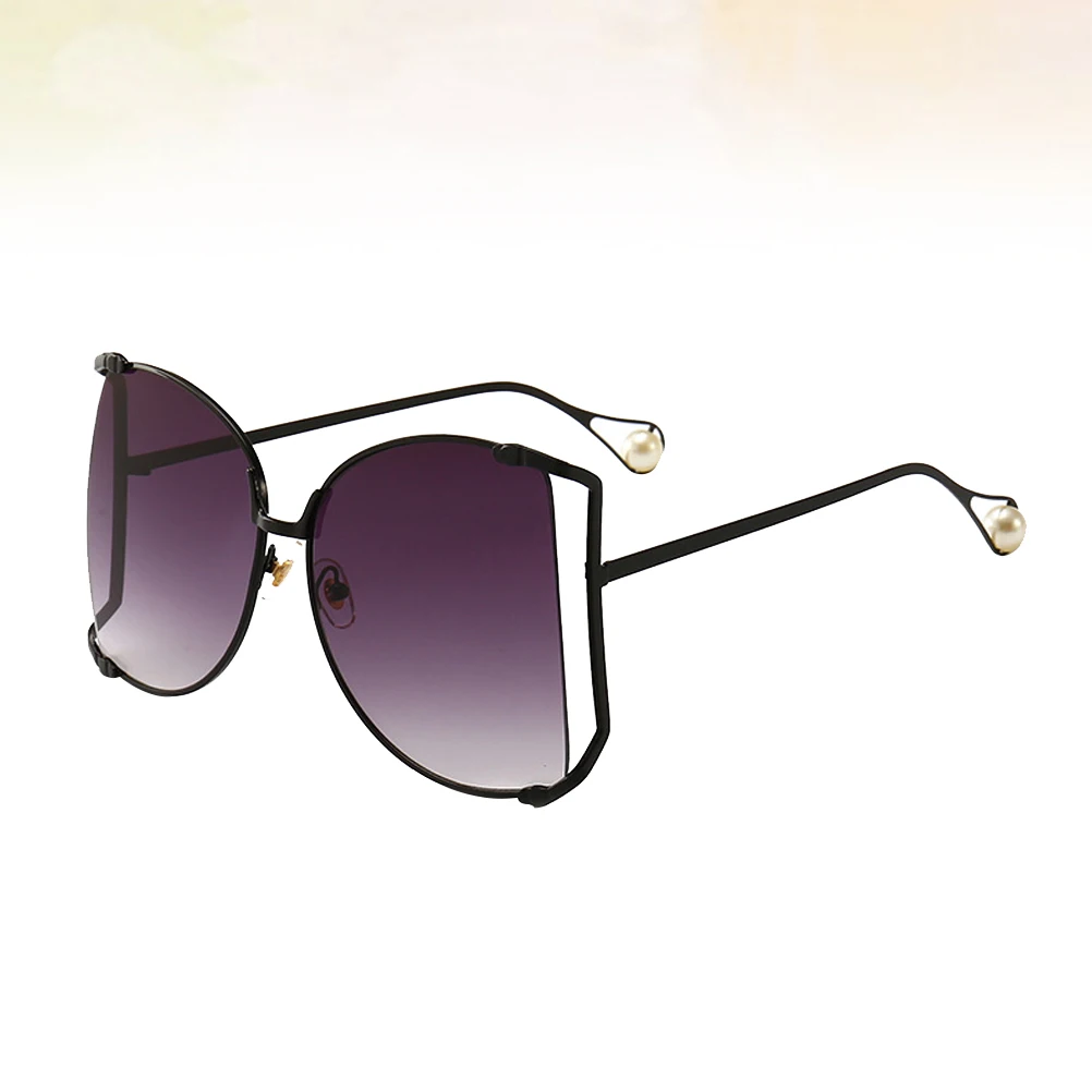 

Women Sunglasses Black Grey Lens Fashion Metal Party Glasses Lightweight Durable Stylish Eyewear Women Glasses