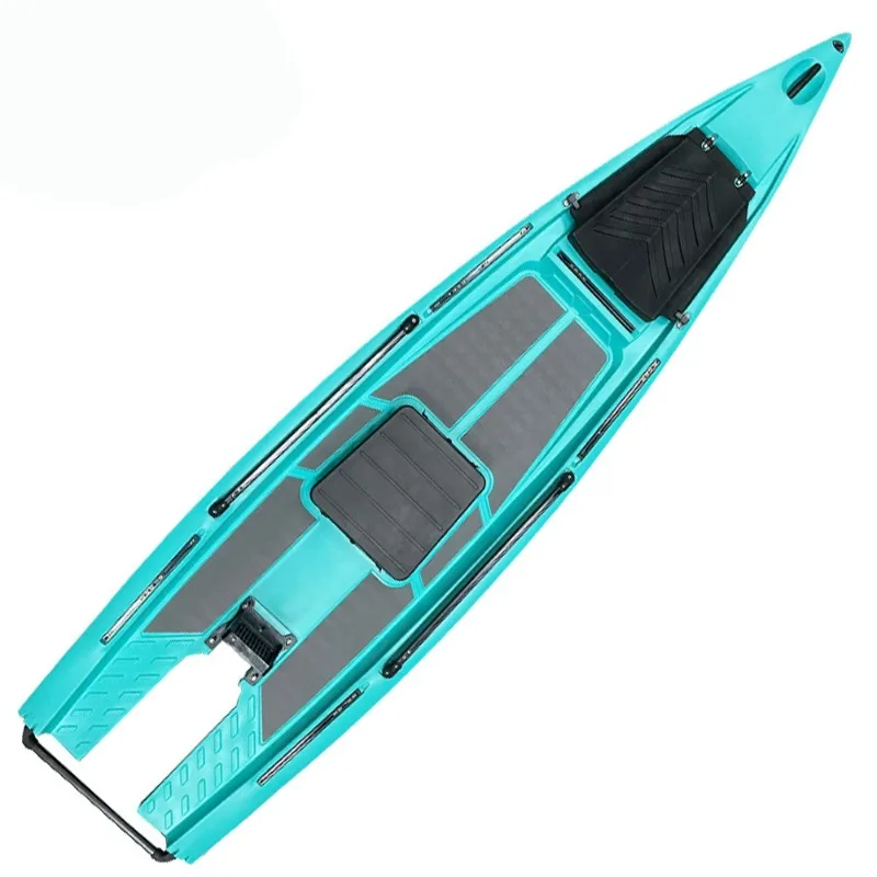 

【Popular】RITO OUTDOOR 3 Years Warranty Chinese Manufacturer High Quality Single Person Motor Fishing Kayak With Electric Trolli