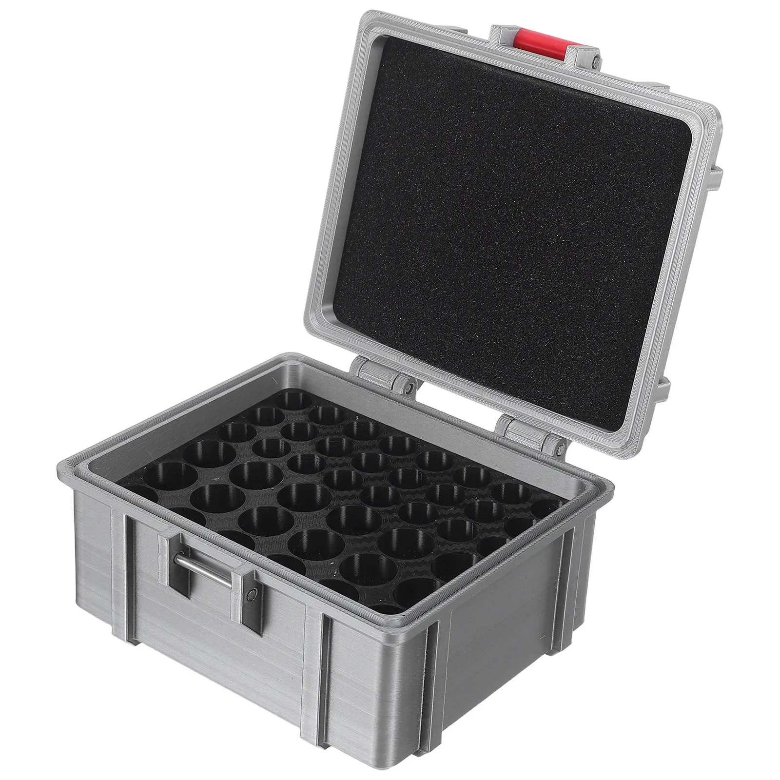 Battery Organizer Storage Box Waterproof Plastic Compact Aa Aaa Battery Holder Case Travel Home Outdoor Storage Container