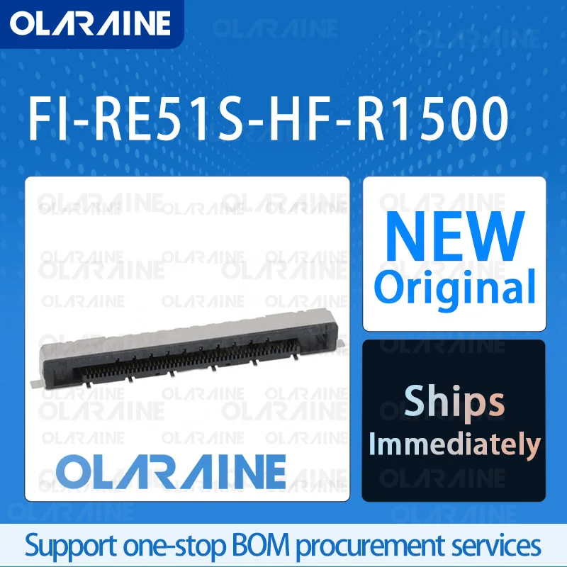 

20/50/100Pcs FI-RE51S-HF-R1500 100% brand new and original IC chip FFC & FPC connectors 51 Position 800 mA