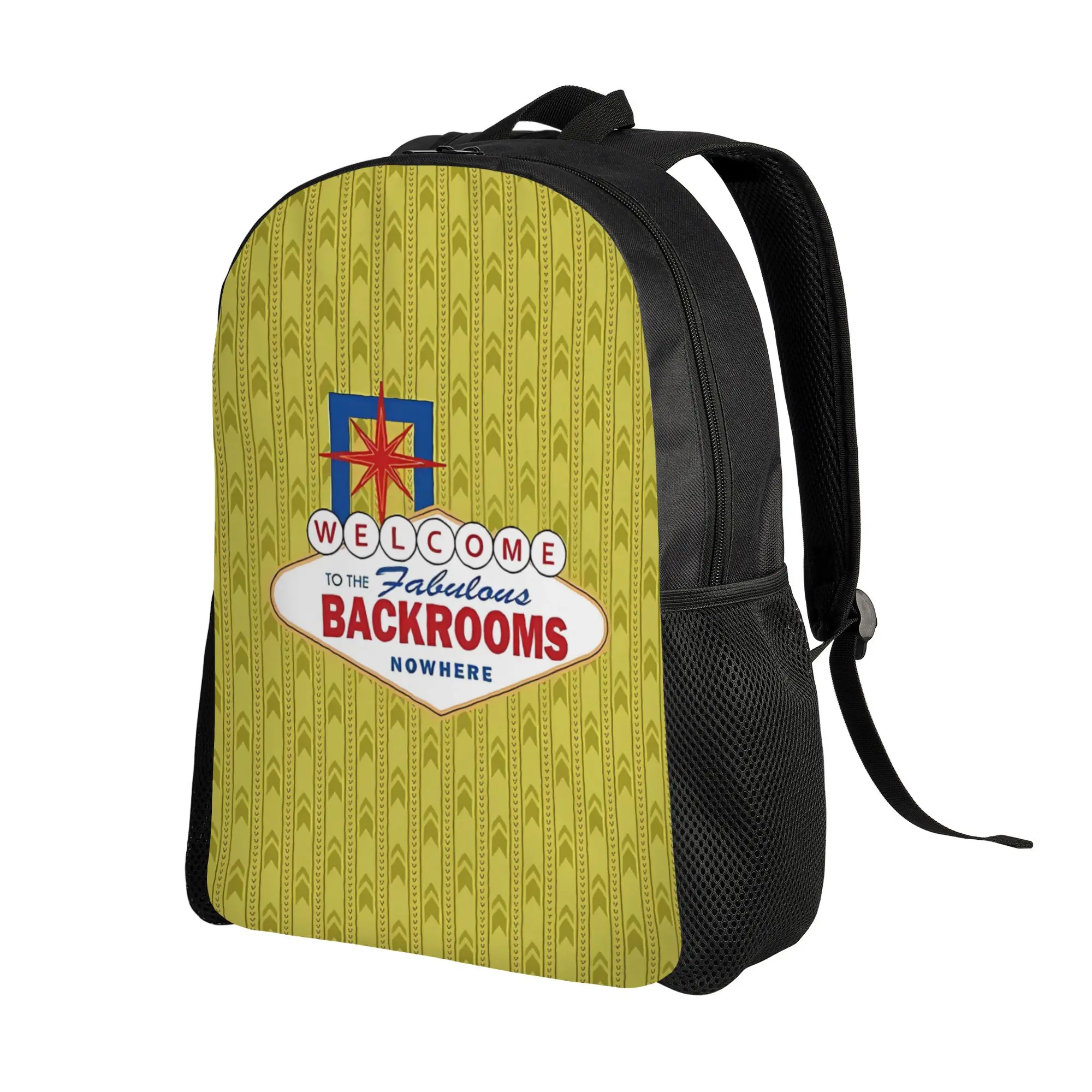 Las entity Backrooms Schoolbag Dark Fantasy Daily mochila Large Capacity Schoolbag Back To School Season