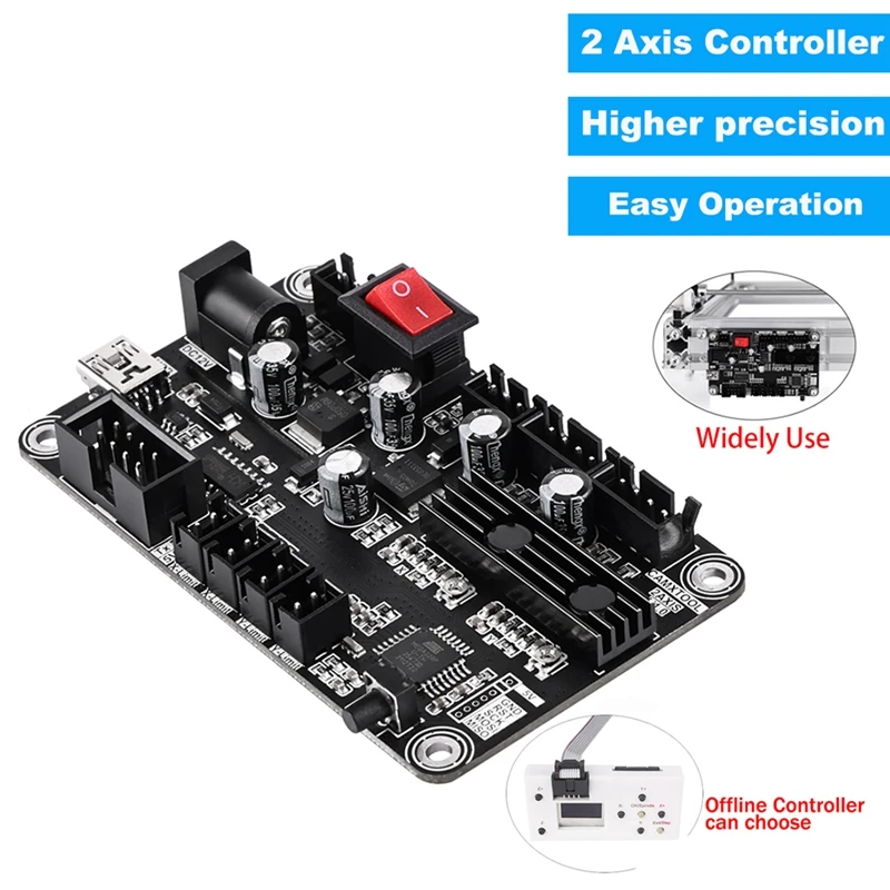 CNC Laser-Engraver GRBL Control Board Offline Controller USB Port Controller Card 2 Axis Control Panel