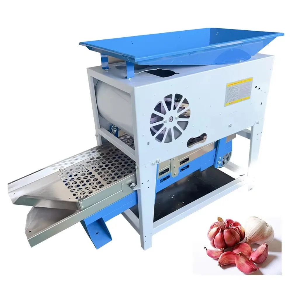 Garlic Peeler Electric Stainless Steel Automatic Kitchen Tool Fast Peeling Compact Design Labor Saving for Home Cooking