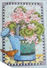 ZZ Bonnie Rabbit - Birthday cross stitch kit Animal cotton thread  Love lock canvas stitching embroidery DIM 06939