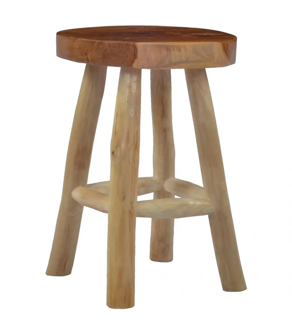 Brown teak wooden stool folding stools and chairs