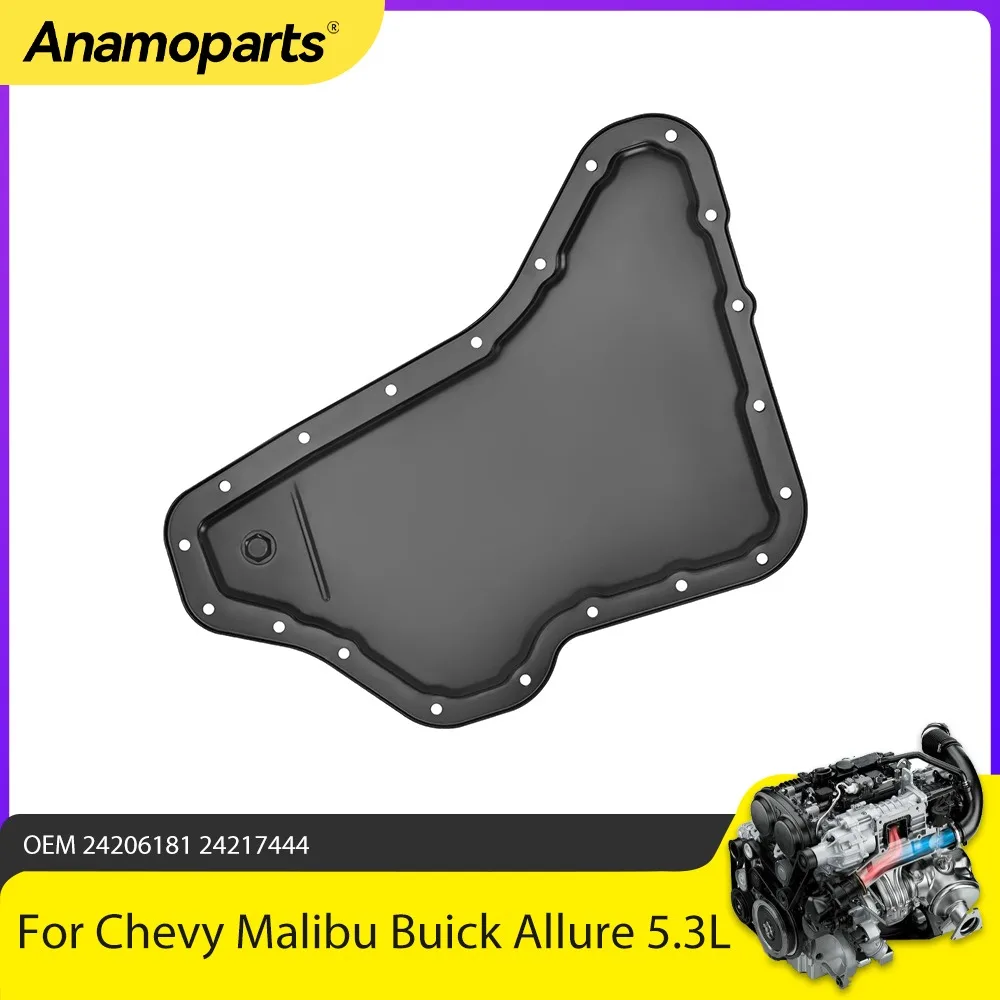 Engine Part Oil Pan Fit 3.5 3.6 3.8 3.9 5.3L V6 V8 GAS For Chevy Malibu Buick Allure Olds Pontiac Saturn 3.6 3.8 3.9 5.3L 97-11