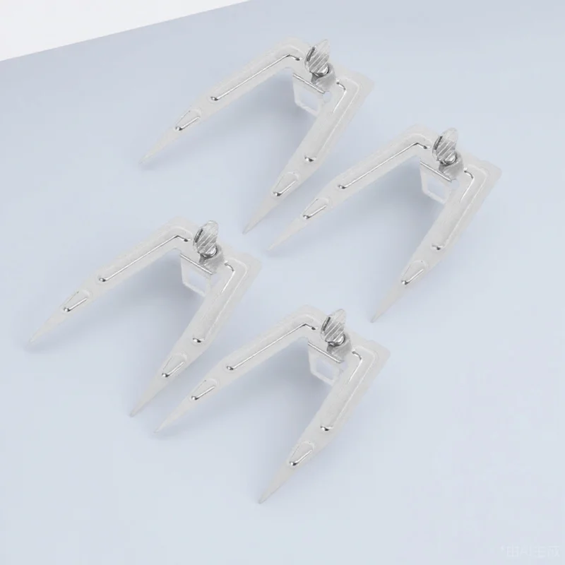 

4 шт., набор вилок для жареной курицы из нержавеющей стали, фритюрница, шампур для равномерного приготовления, гриль, инструмент, электрическая духовка, совместимая с воздухом