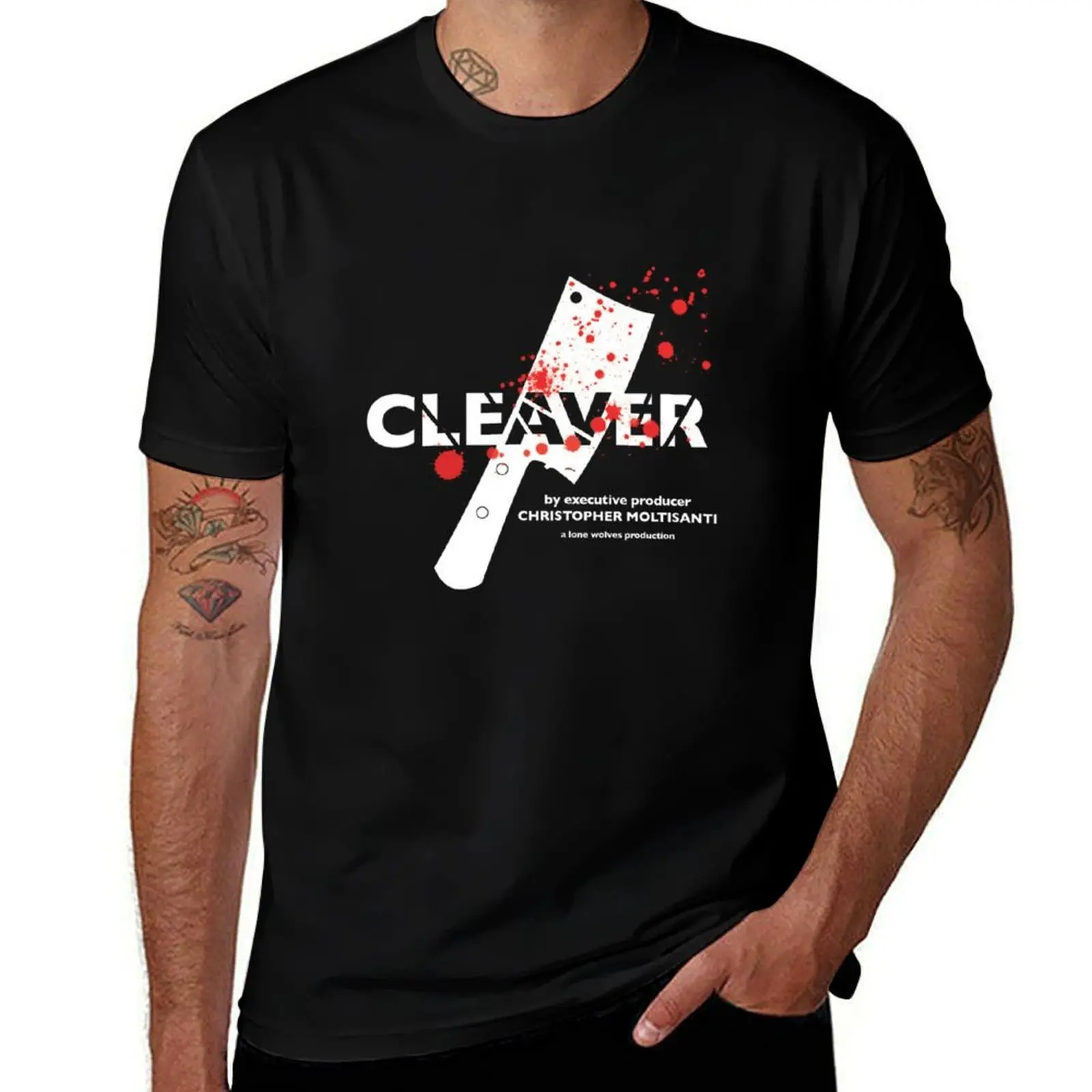 

The Sopranos Presents Cleaver 2 T-Shirt man t shirts for men casual cotton t shirt pack T-Shirt