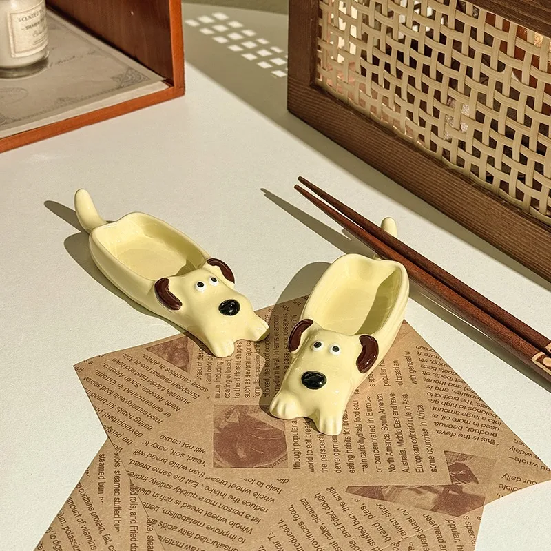 لطيف نكهة السيراميك لوحة الإبداعية الكلب الكرتون الكلب التوابل صلصة لوحة صغيرة المنزل المطبخ مطعم أدوات المائدة الملحقات