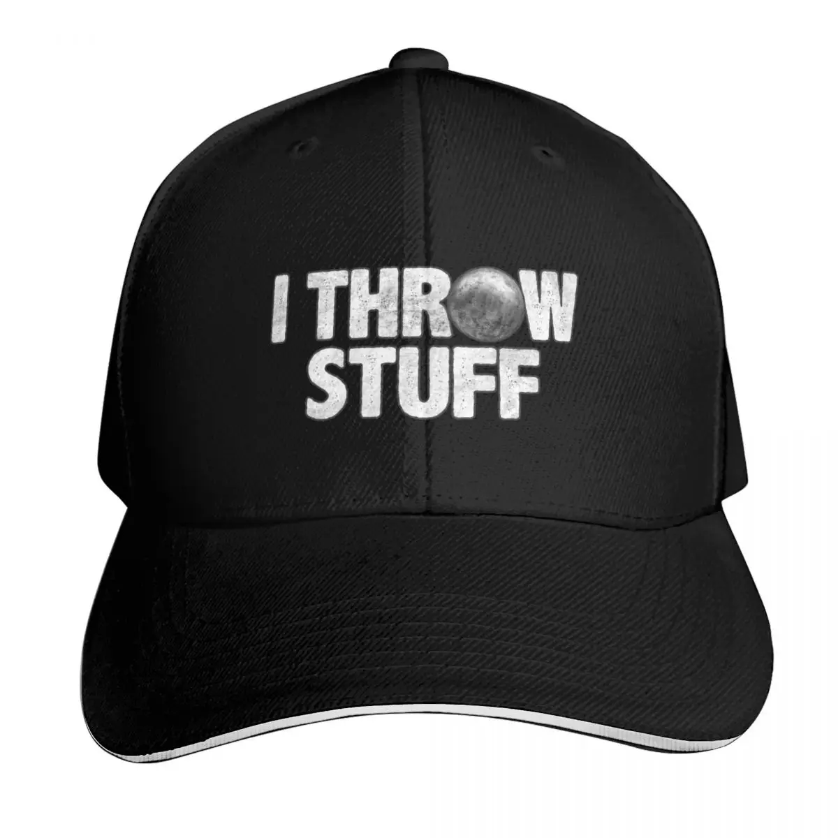 I Throw Stuff Shot Put Athlete Funny Throwing Lover Gift Baseball Cap Men Women Casual Summer Sport Sun Cap