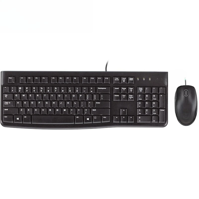 

MK120 Wired Keyboard Kit Laptop Desktop Computer USB Keyboard Computer Kit Office Home