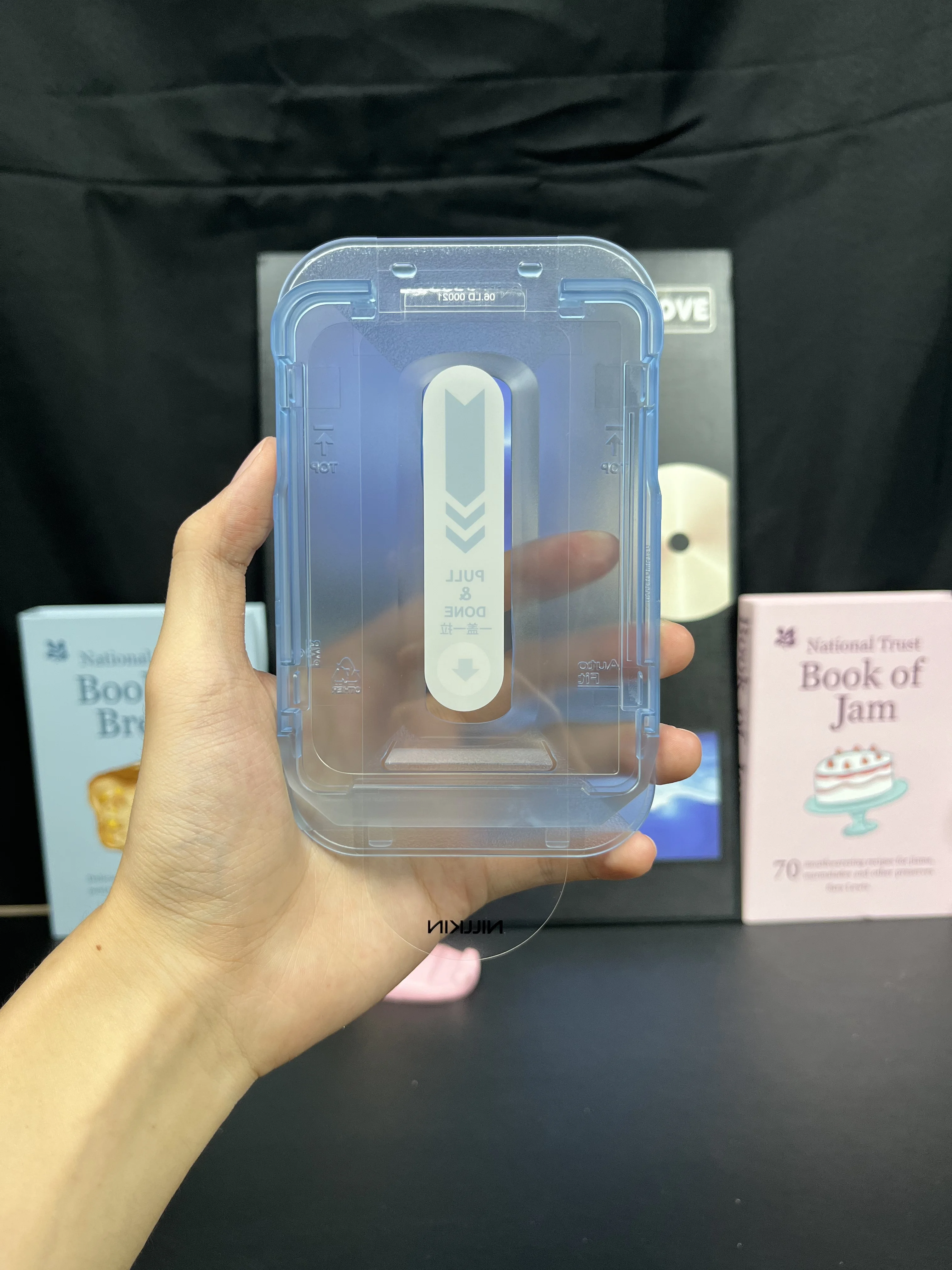 NILLKIN Tempered Glass For iPhone Duo Fold Protector Film Support Fingerprint Unlock Anti-Oil FM5001