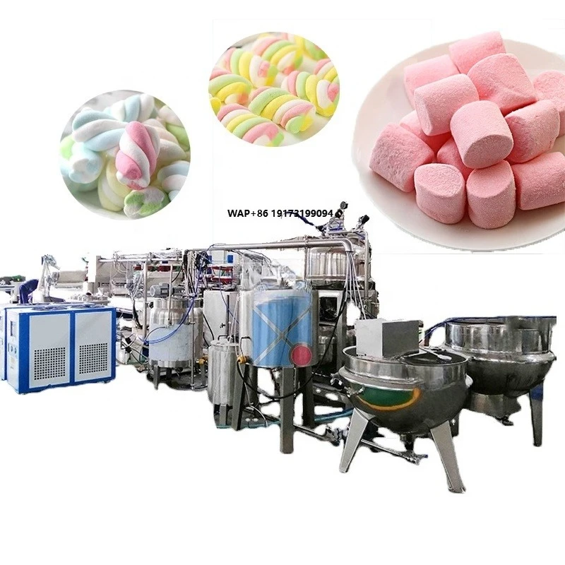 Marshmallow Production Line Candy Making Machine Line