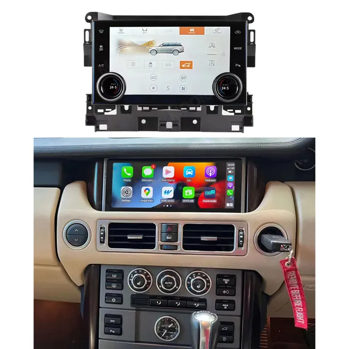 Car Radio Android 13 For Land Rover Range Rover V8 L322 GPS Navigation DSP Stereo Multimedia Player Carplay Head Unit