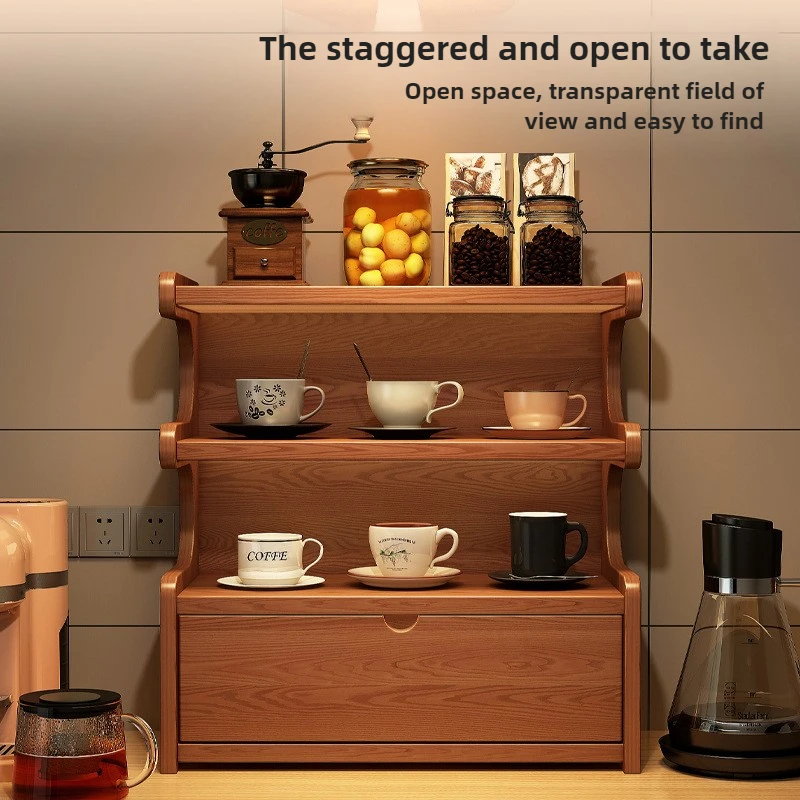 support-de-bureau-en-bois-massif-rangement-de-bar-de-tasses-a-cafe-porte-gobelet-de-cuisine-domestique-rangement-de-tri-avec-presentoir-a-tiroir