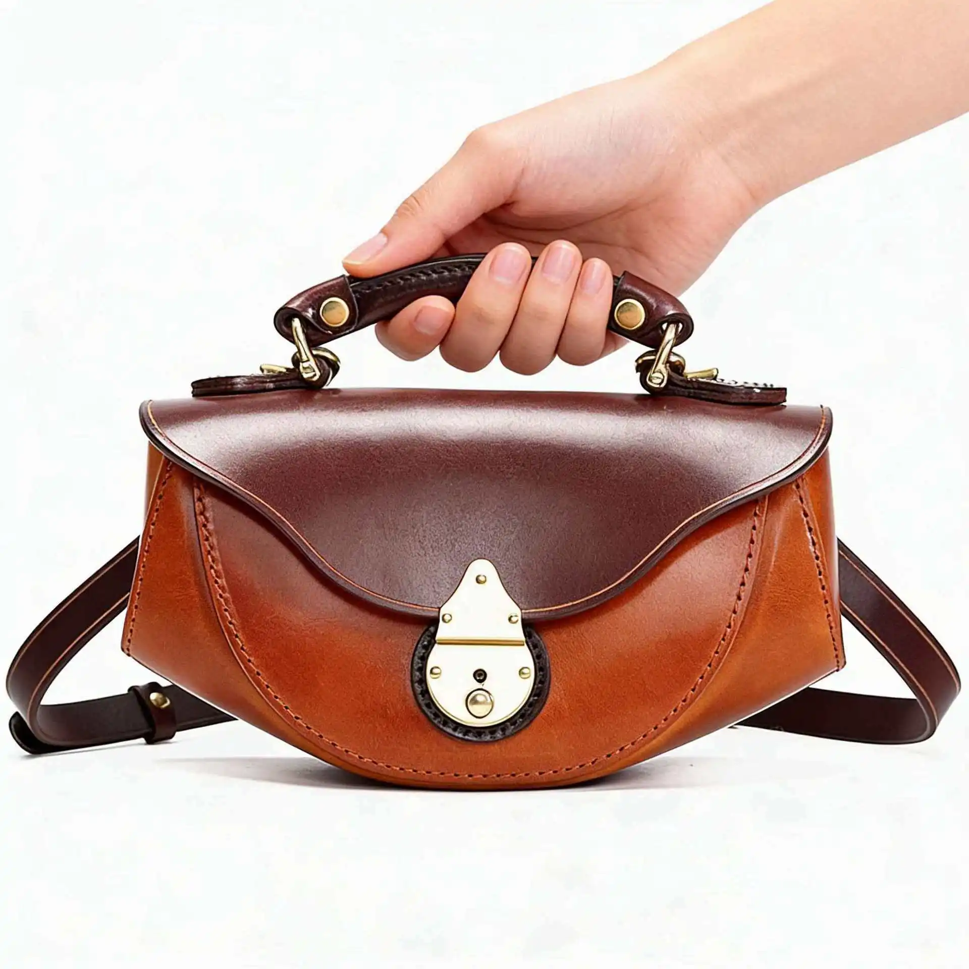 

Winter New Lock Design Shoulder Bag PU Leather Crossbody Brands Square Lady Handbag Casual Messenger Bag Pouch sac