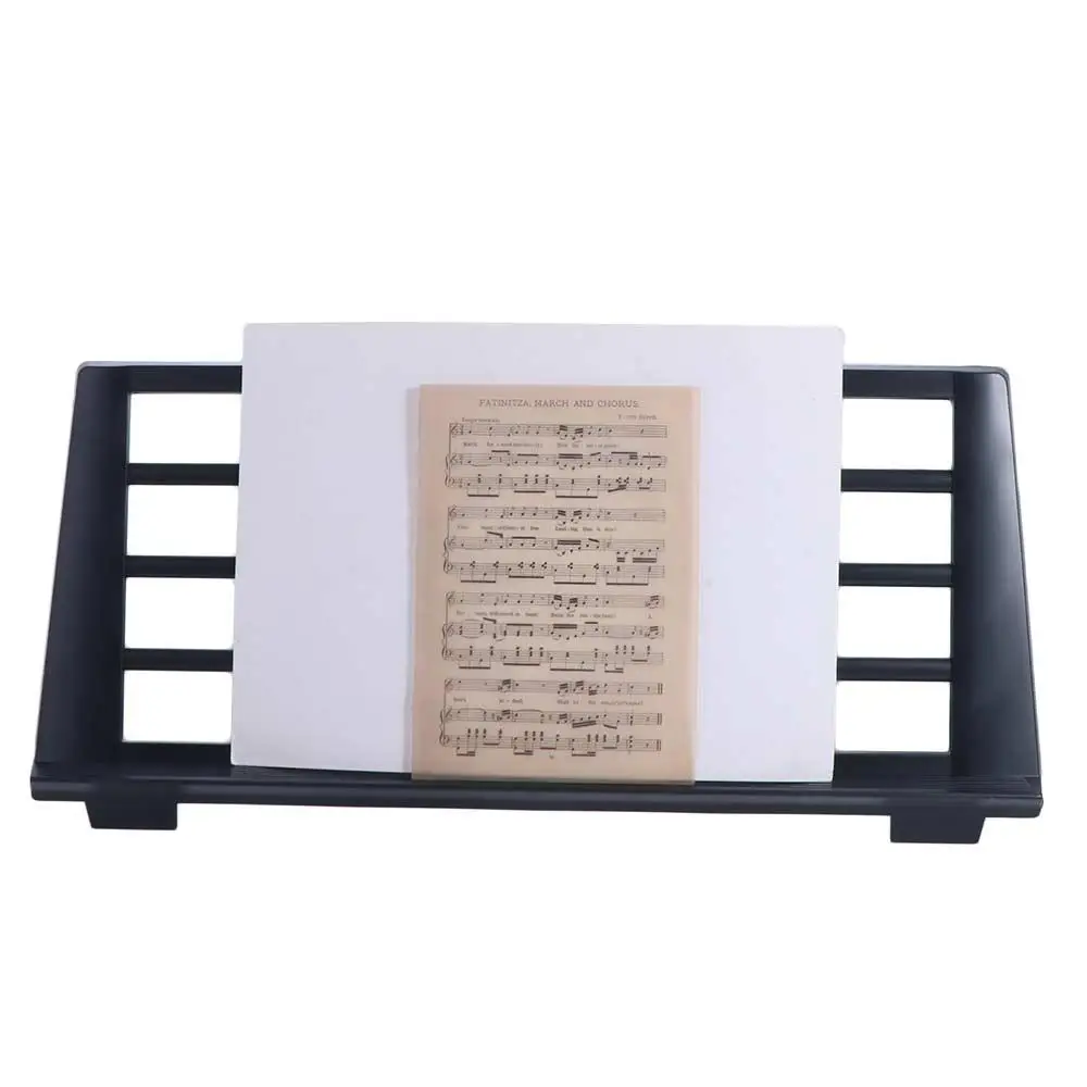 Soporte para libros, teclado, soporte para partituras musicales, Piano Digital, músicos, soporte para hojas de órgano electrónico, fácil instalación y práctica