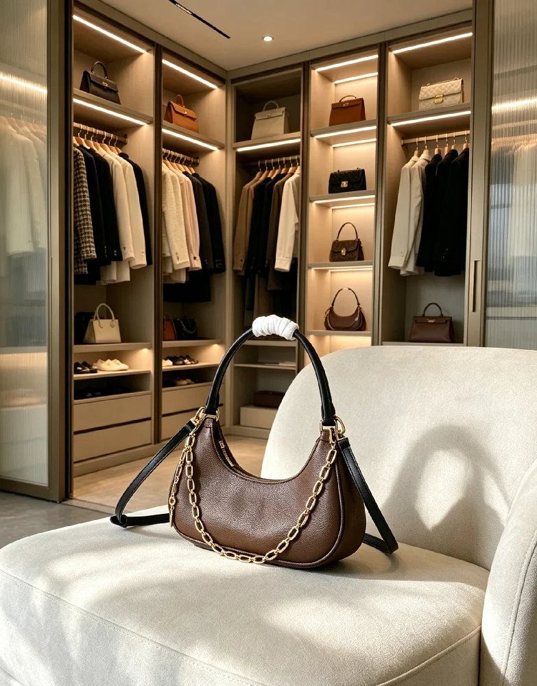 Deluxe Designer Style Women PU Leather Handbag Stylish Crossbody Bag Spacious Shoulder Bag Female TopHandle Purse Multiinner Storage Pockets Detachable Shoulder Belt For Business Office Travel Shopping Dating Holiday Present For Ladies