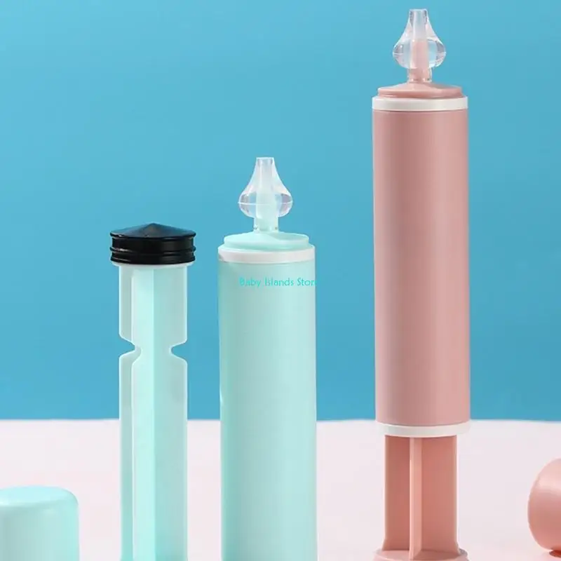 

K92D 60ml Manual Baby Nose Aspirator Toddlers Nasal Cleaner Tool for Congestion Relief User Friendly Manual Nasal Cleaner