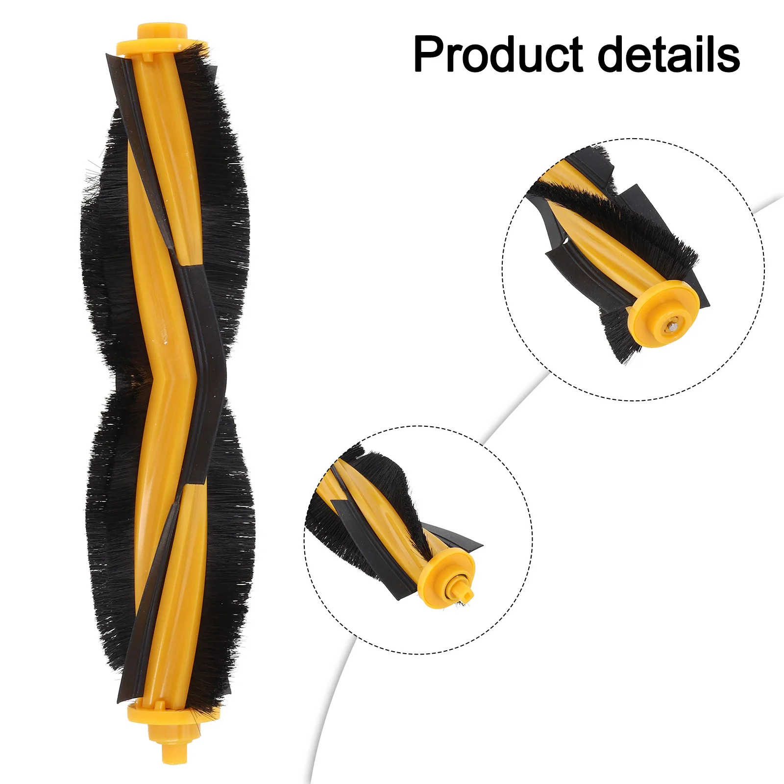 Roller Brush For For For For Ecovacs For For For Deebot N10 N10 Plus Robot Vacuum Cleaner Rubber Main Floor Cleaning Replacement