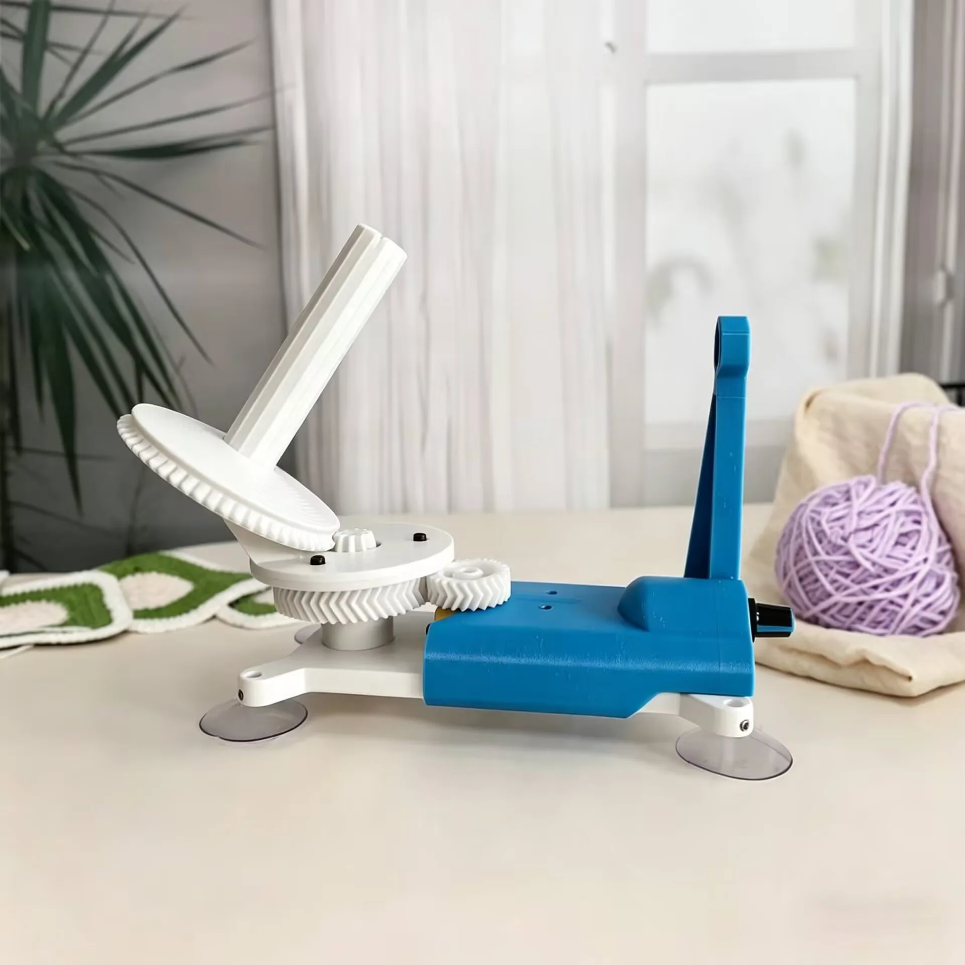 

Автоматическая электрическая моталка для пряжи с 3D-печатью, регулируемой скоростью, питанием от USB, для вязания крючком, спицами и изготовления клубков из шерсти