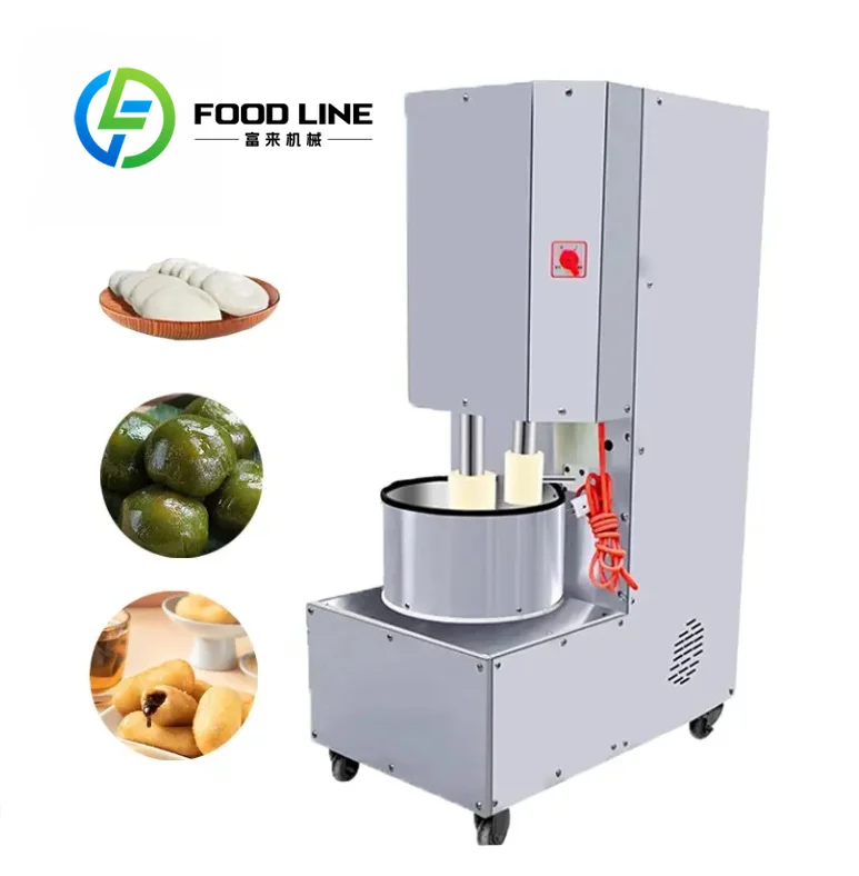 Eye-Catching Handmade-Imitating Electric Mochi Pounding Machine 100Kg/H Automatic Nian Gao Making Machine