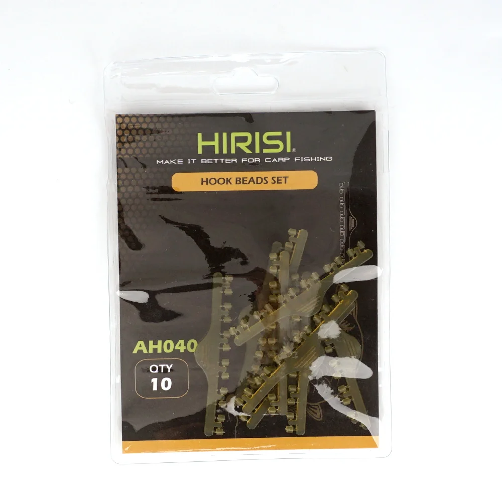 Hirisi AH040 10/20 Sets Karpfenangel-Gummiperlen, Stopper-Perlen für Rig-Herstellung & Köderstopper, Langlebiges Angelzubehör – Detail 6