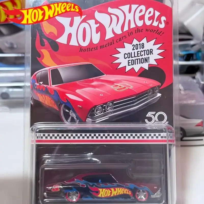 

Оригинальная коллекционная модель Hot Wheels 2018 года: Chevrolet 69 SS 396, литая под давлением, из сплава, игрушечная машинка, коллекционная серия, игрушка-сюрприз, подарок